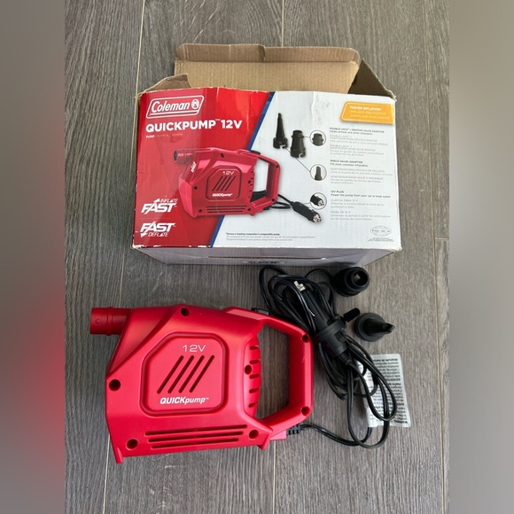 Coleman QuickPump 12V Air Pump (open box/no used) - Picture 7 of 8